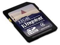 Kingstone SDHC 32GB trieda 4