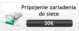 Pripojenie zariadenia do siete