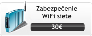 Zabezpečenie WiFi siete